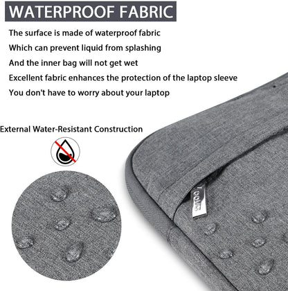 Laptop Bag Water Resistant Laptop Case Sleeve Shoulder Bag with Carry Handle